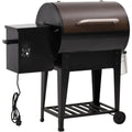 Pelletgrill mit Ablage 94 cm Eisen Schwarz