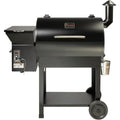Smoker Grill El Paso I Pellet Smoker mit automatischer Pelletzufuehrung Thermometer I -Grill fuer BBQ Raeuchern edelstahl
