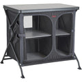 AP-105 Kuecheninsel Schwarz grau 68 x 92 x 84 cm